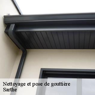 Nettoyage et pose de gouttière Sarthe 