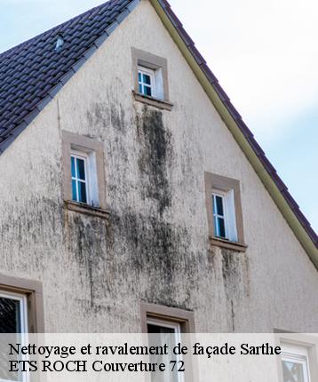 Nettoyage et ravalement de façade 72 Sarthe  ETS ROCH Couverture 72