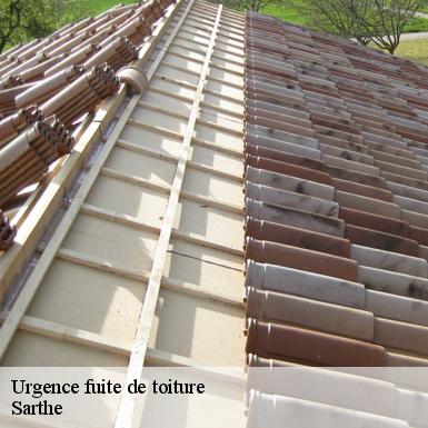 Urgence fuite de toiture Sarthe 