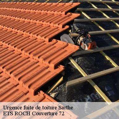 Urgence fuite de toiture Sarthe 