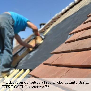 Vérification de toiture et recherche de fuite Sarthe 