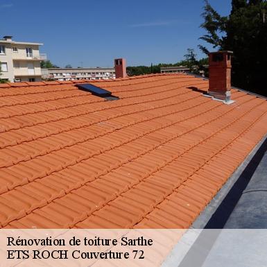 Rénovation de toiture Sarthe 