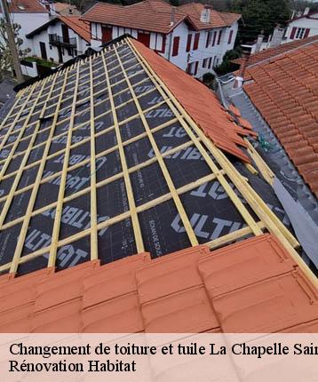 Changement de toiture et tuile  la-chapelle-saint-aubin-72650 Rénovation Habitat 