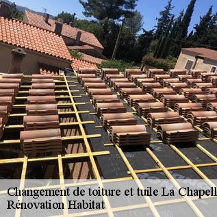 Changement de toiture et tuile  72650