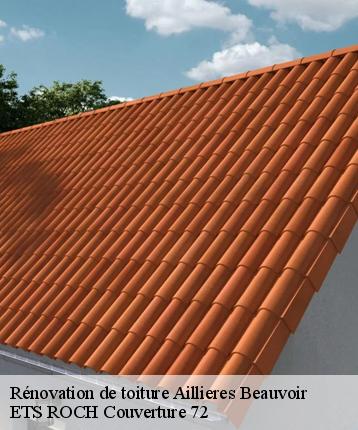 Rénovation de toiture  aillieres-beauvoir-72600 ETS ROCH Couverture 72