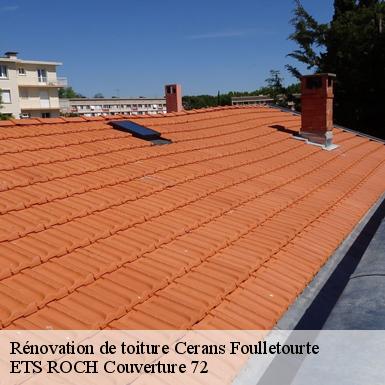 Rénovation de toiture  72330