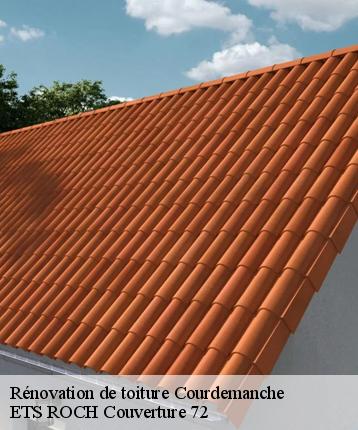 Rénovation de toiture  courdemanche-72150 ETS ROCH Couverture 72