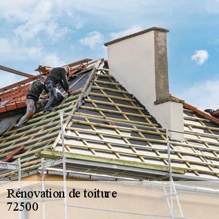 Rénovation de toiture  72500