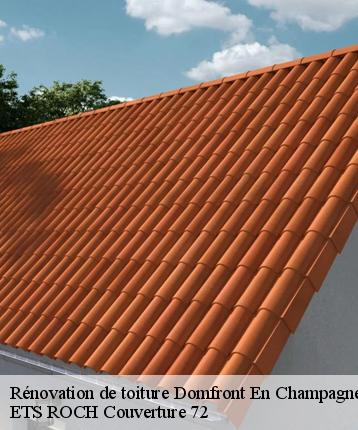 Rénovation de toiture  domfront-en-champagne-72240 ETS ROCH Couverture 72