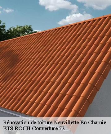 Rénovation de toiture  neuvillette-en-charnie-72140 ETS ROCH Couverture 72