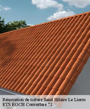 Rénovation de toiture  saint-hilaire-le-lierru-72160 ETS ROCH Couverture 72