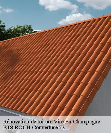 Rénovation de toiture  vire-en-champagne-72350 ETS ROCH Couverture 72