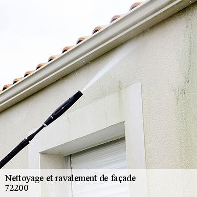 Nettoyage et ravalement de façade  72200