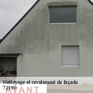 Nettoyage et ravalement de façade  72190